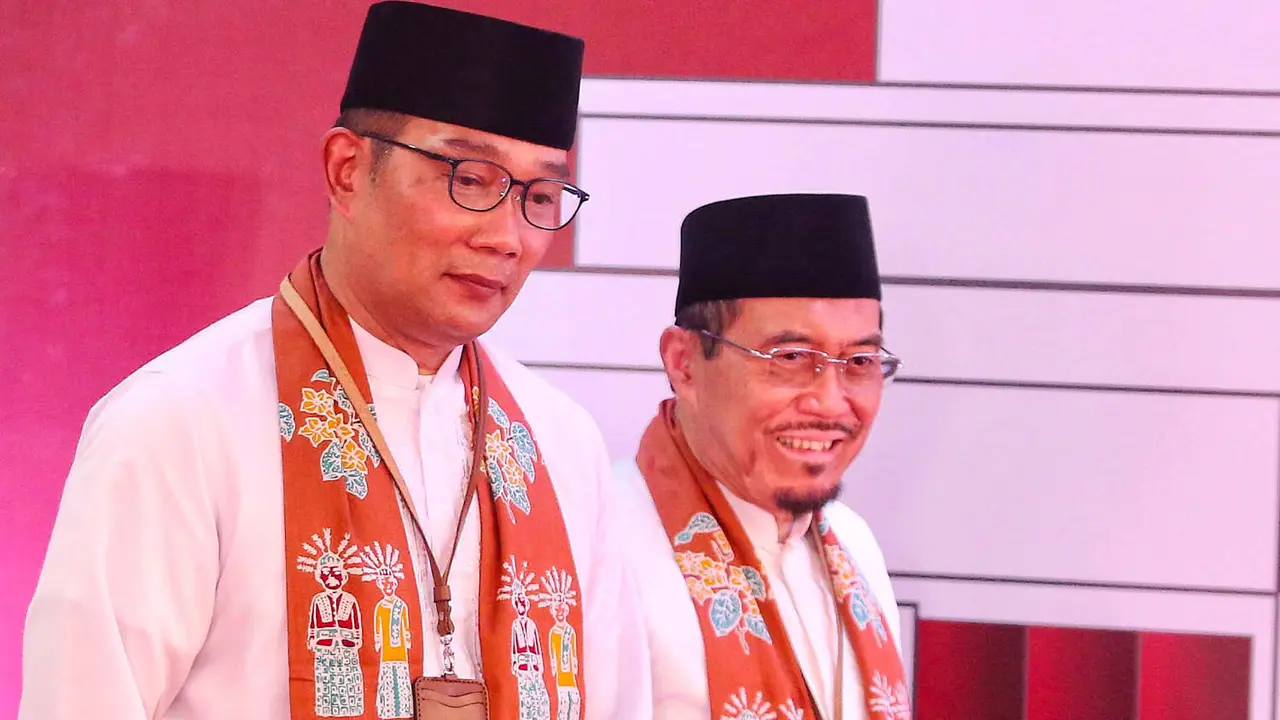 Ridwan Kamil-Suswono Resmi Maju di Pilgub DKI Jakarta 2024