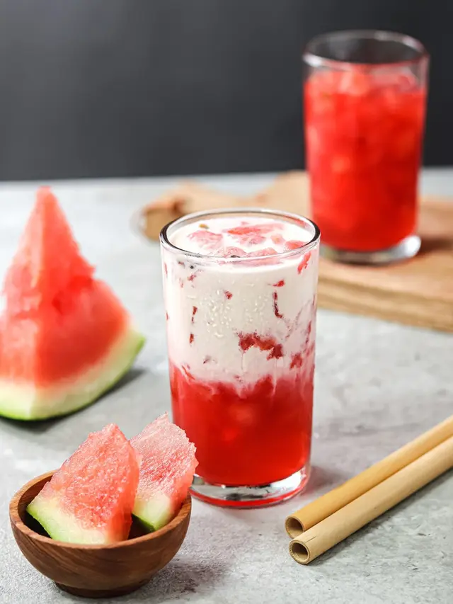 resep susu yakult semangka