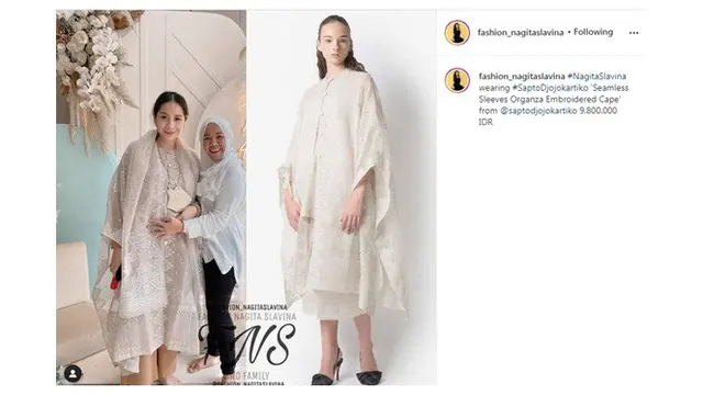 8 Outfit Nagita Slavina saat Hamil Ini Ditaksir Capai Puluhan Juta