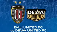 Bali United akan menjamu menjamu Dewa United pada pekan kesembilan BRI Liga 1 2022/2023 di Stadion Kapten I Wayan Dipta, Gianyar, Sabtu (10/9) pukul 15:30 WIB. Pertandingan ini disiarkan langsung Indosiar dan live streaming di Vidio.com. (foto: Twitter&nbsp;Liga1Match)