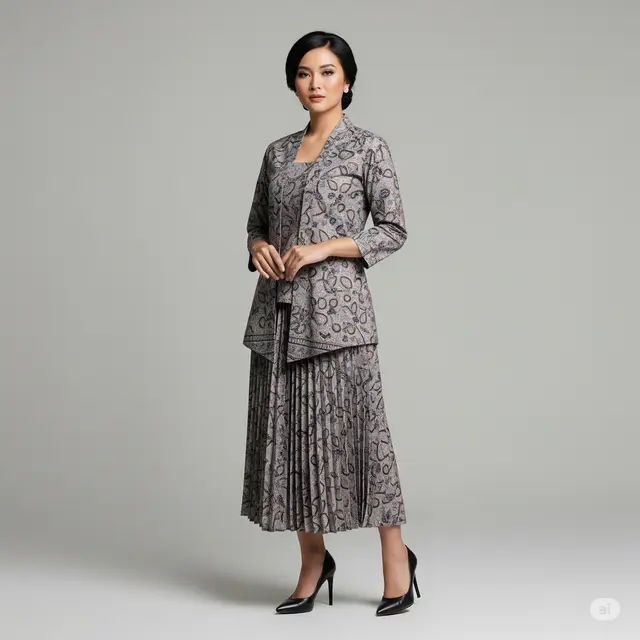 7 Model Kebaya Batik Modern Simple untuk Tampilan Elegan