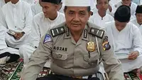 Aipda Auzar, anggota polisi yang jadi korban penyerangan teroris di Mapolsek Riau dikenal sebagai sosok yang taat beragama. (Liputan6.com/M Syukur)