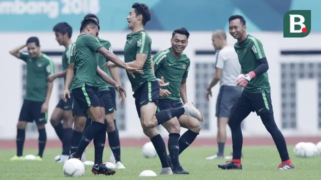 Piala AFF 2018 : Latihan Timnas Indonesia