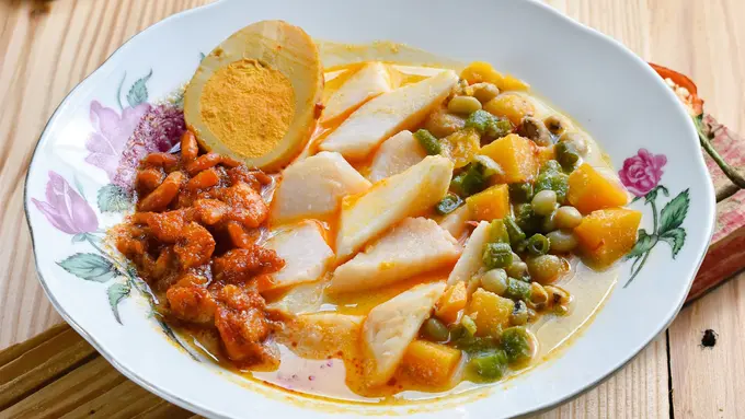 ketupat sayur Banjarmasin