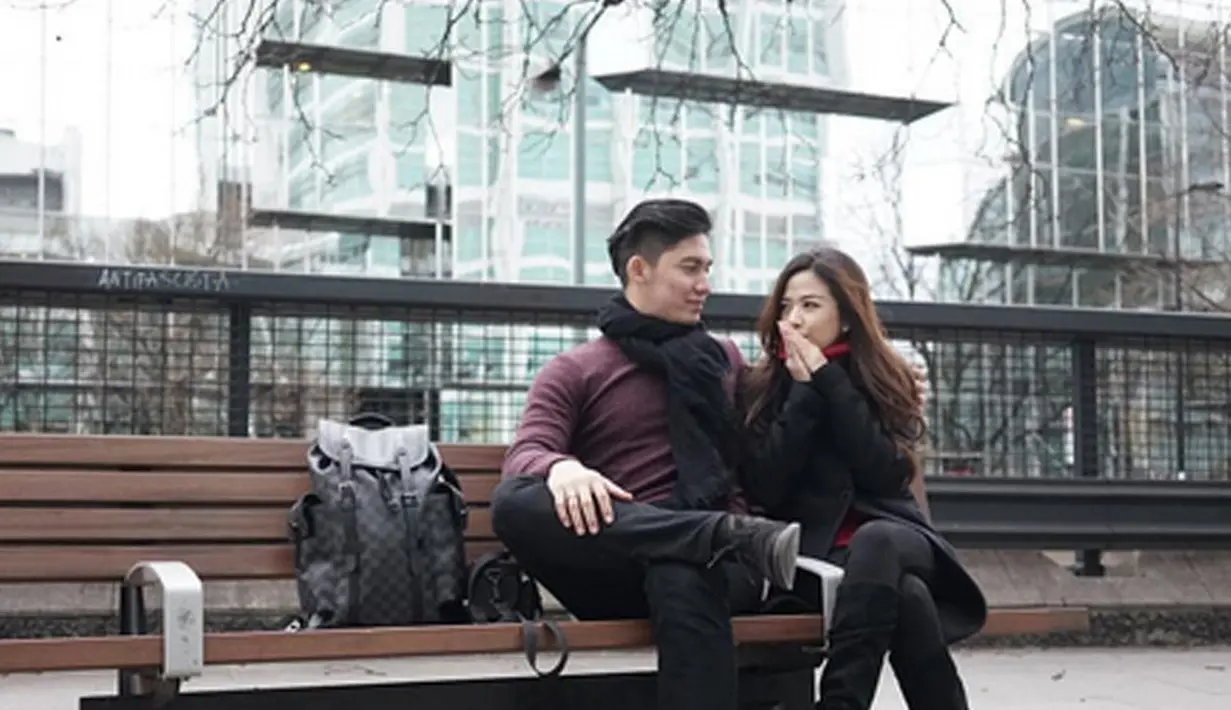 Franda menuturkan bahwa bentuk tubuhnya yang saat ini lebih berisi bukan karena hamil, melainkan adanya pertambahan bobot. Ia pun belum mendapatkan tanda-tanda hamil sejak menikah dengan Samuel. (Instagram/samuel_zylgwyn)