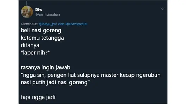 5 Drama Beli Nasi Ketemu Tetangga Ala Netizen Ini Bikin Senyum Tipis