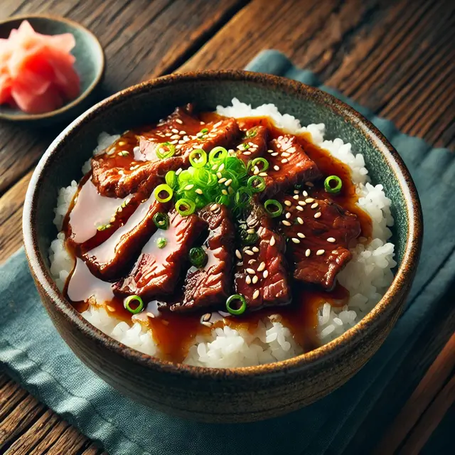 Gyu Don Mini (Rice Bowl Daging Sapi)