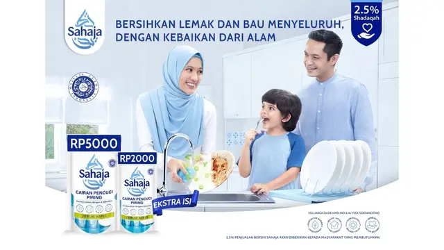 Sahaja Cairan Pencuci Piring