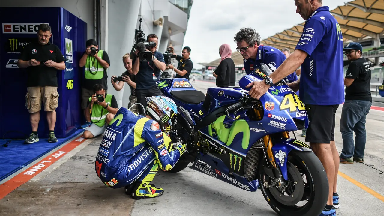 Motor Yamaha YZR-M1 2017 