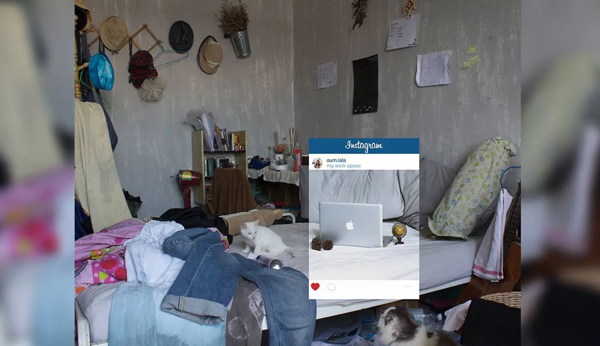 Di balik kamar yang super berantakan (facebook.com/DevRange)
