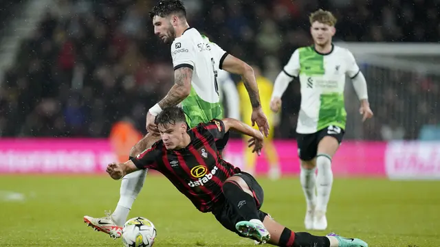 Carabao Cup Bournemouth vs Liverpool
