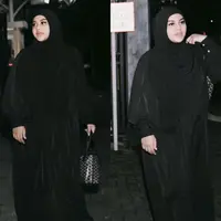 Aurel Hermansyah Shalat Tarawih Malam Pertama. [@aurelie.hermansyah]