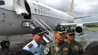 Danlanud Samratulangi Manado Kolonel Penerbang Arifaini Nur Dwiyanto. (Liputan6.com/Yoseph Ikanubun)
