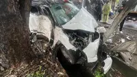 Istri Anggota DPRD Sulsel Tewas Dalam Kecelakaan di Tol, Mobil Hantam Pembatas Beton