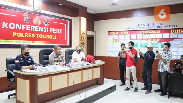 Keterangan pers Polres Tolitoli