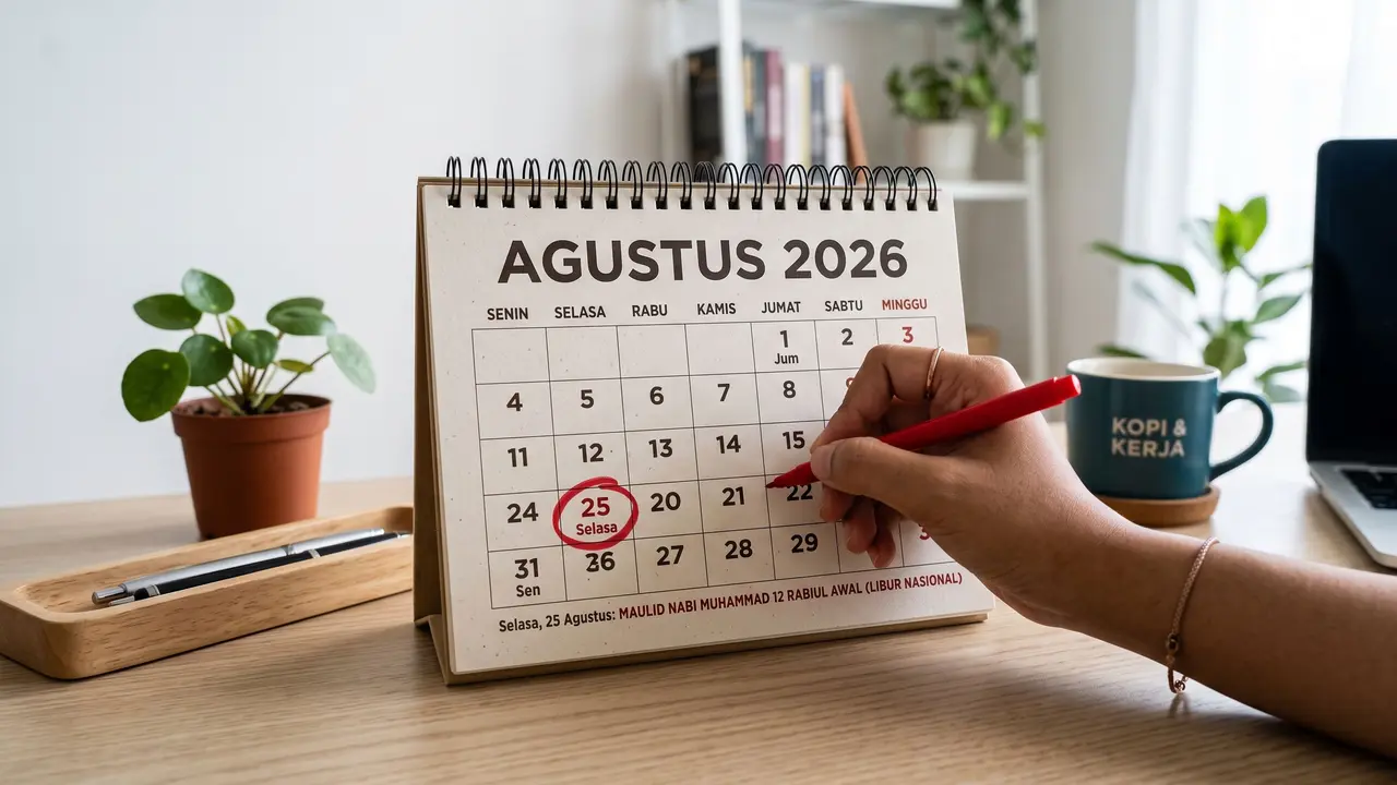 25 Agustus 2026 Libur Apa