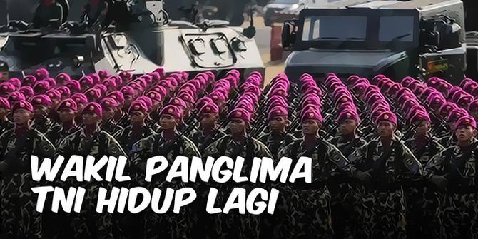 VIDEO: Sempat Dihentikan, Wakil Panglima TNI Hidup Lagi
