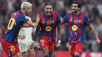 Foto: Penampilan Gemilang Raphinha Bawa Barcelona Tumbangkan Real Madrid dan Kunci Gelar Juara Piala Super Spanyol 2026