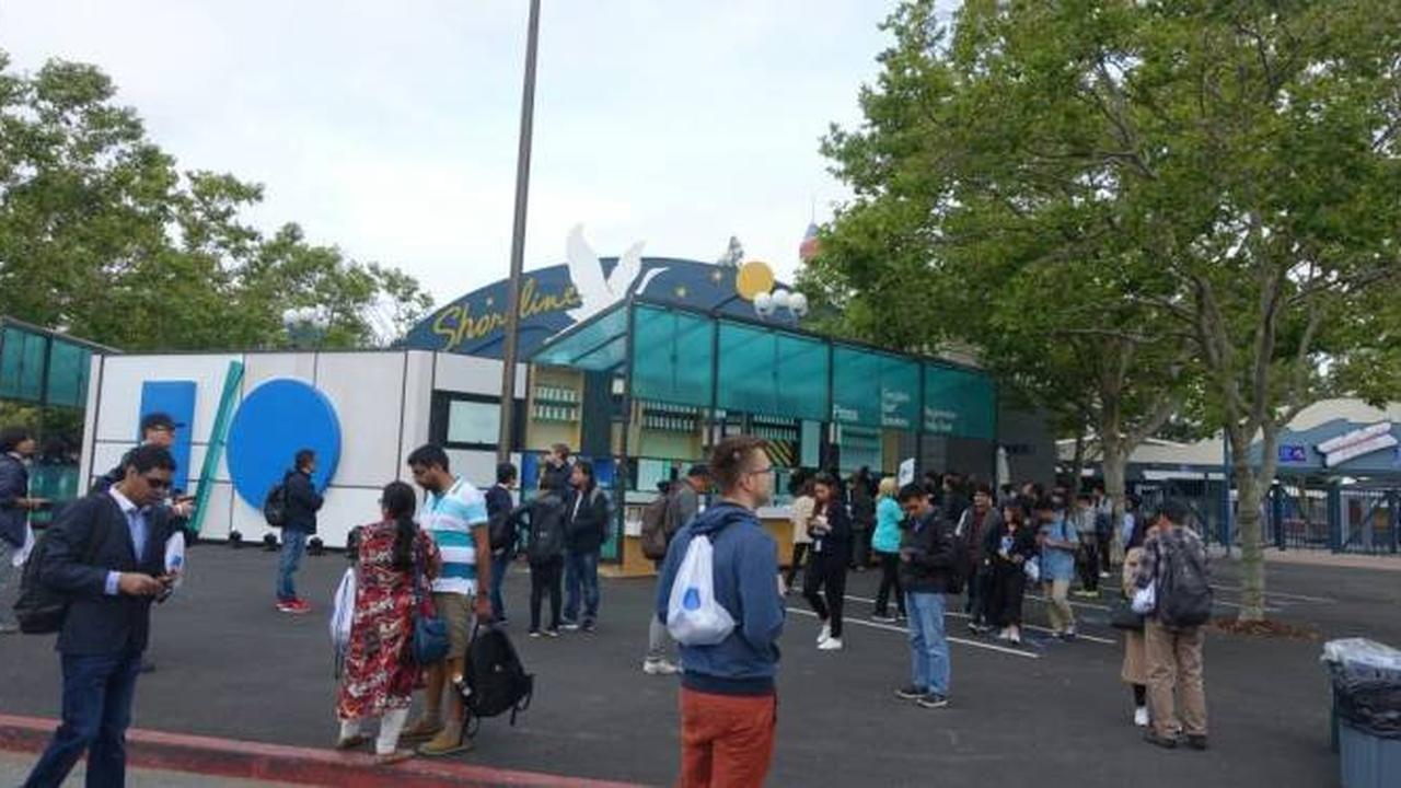 Persiapan Google I/O 2017 di Shoreline Amphitheatre. Liputan6.com/Jeko Iqbal Reza