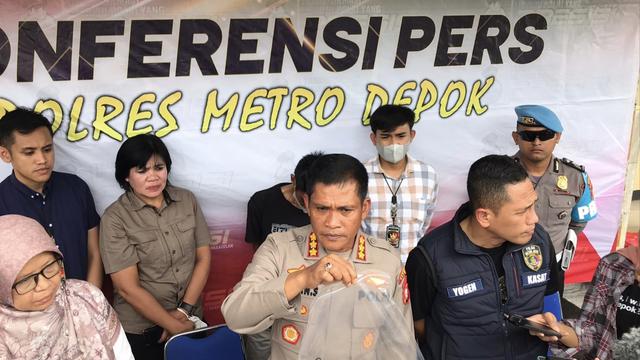 Ayah Sekap Anak di Depok