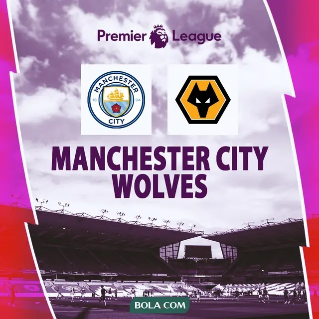 Liga Inggris - Man City Vs Wolves