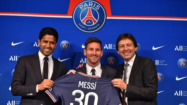 Resmi Gabung ke PSG, Jersey Lionel Messi Ludes Terjual dalam 20 Menit