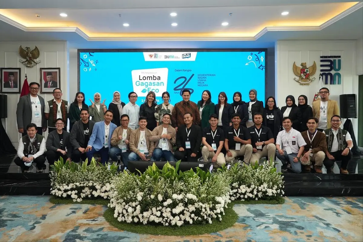 Lewat Program Gagasan Eco, Menteri Erick Thohir Berharap Insan BUMN Lebih Peduli Lingkungan