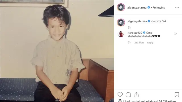 Afgan (Foto: Instagram/@afgansyah.reza)