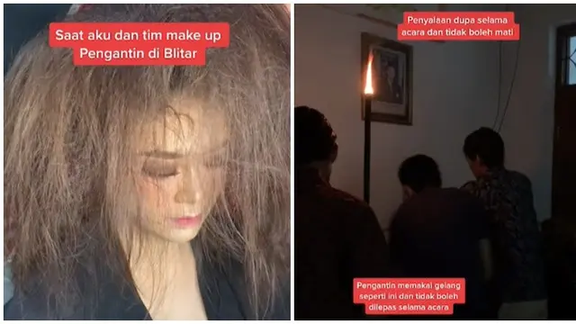 Pengantin Wanita Ini Tak Keramas 7 Hari Jelang Menikah, Hasil Riasan Wajahnya Curi Perhatian