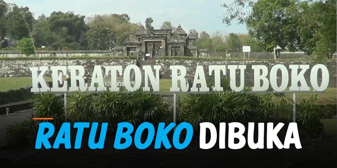 VIDEO: Level PPKM Sleman Turun, Candi Ratu Boko Diuji Coba Buka