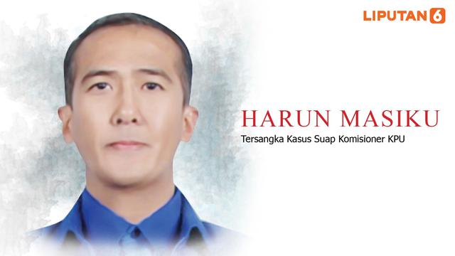 Banner Infografis Harun Masiku Buronan KPK