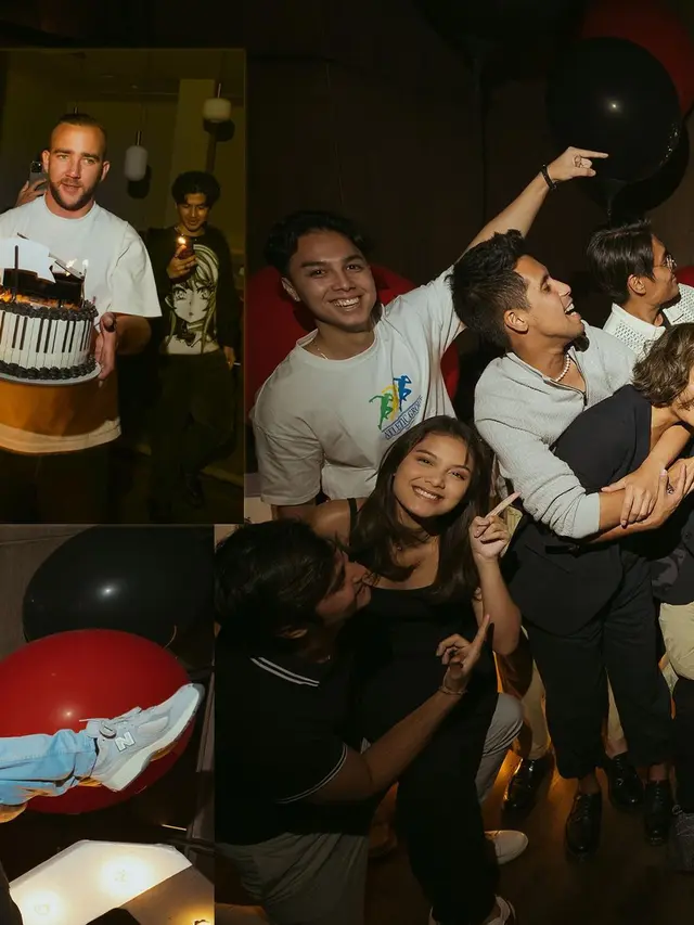 7 Potret Ulang Tahun Maxime Bouttier Ke-30, Sosok Luna Maya di Pesta Jadi Sorotan