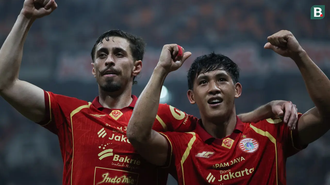 Eksel Runtukahu dan Gustavo Franca Persija Jakarta