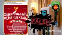 Penelusuran klaim link pendaftaran token listrik gratis hari kemerdekaan Indonesia dari PLN.