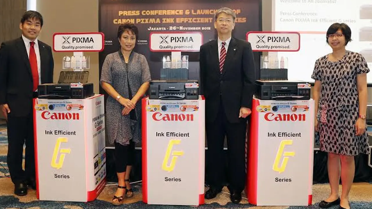Canon Boyong 3 Printer Bertinta Hybrid Terbaru ke Indonesia