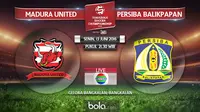 Madura United Vs Persiba Balikpapan (Bola.com/Adreanus Titus)