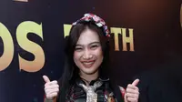 Jika ingin menjadi member JKT 48 Melody Nurramdhani Laksani membeberkan cara dan syarat untuk dapat bergabung menjadi bagian JKT48. (Deki Prayoga/Bintang.com)