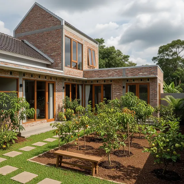 9 Rumah Kecil Scandinavian di Desa dengan Kebun Belakang Mini, Harmoni Minimalis