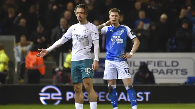FOTO: Manchester City Lumat Peterborough United di Piala FA