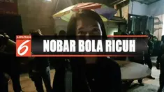 Acara nonton bareng final Piala Indonesia yang dihadiri dua kelompok seporter klub sepak bola, PSM Makasar dan Persija Jakarta di kafe kawasan Tebet, berujung ricuh.