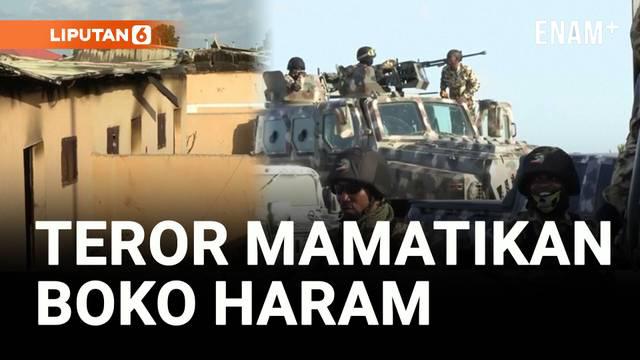 Serangan brutal kelompok Boko Haram kembali mengguncang Nigeria. Lebih dari 60 orang tewas ketika militan menyerbu sebuah desa di Borno pada malam hari.