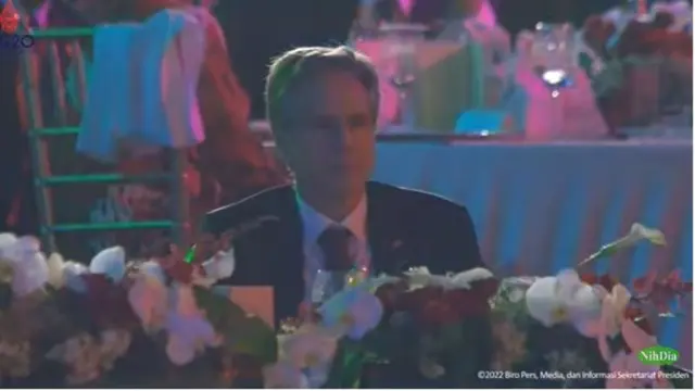 Menlu Amerika Serikat Tertangkap Kamera Ikut Bergoyang Saat Welcoming Dinner KTT G20