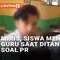 Media sosial dibuat miris oleh momen siswa SMP yang berani mendebat guru. Keduanya terlibat cekcok ketika sang guru menanyakan PR yang tidak dikerjakan oleh sang siswa. Pertanyaan sang guru justru direspon siswa tersebut dengan amarah.