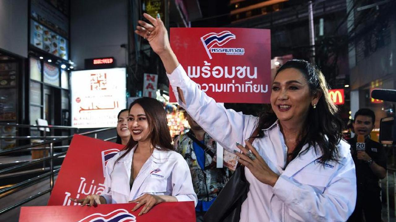 Pauline Ngarmpring adalah transgender pertama yang menjadi kandidat perdana menteri di Thailand (AFP Photo)