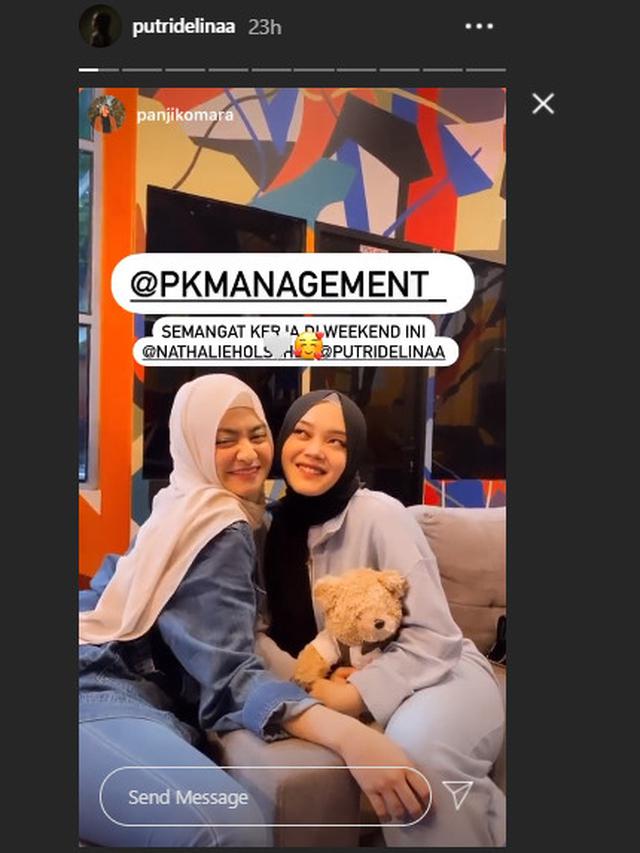 Akrab dengan Keluarga Sule, Ini 5 Potret Kedekatan Putri Delina dan Nathalie Holscher