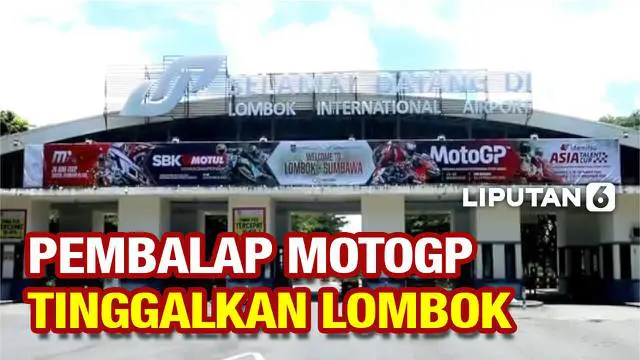 jang uji coba pramusim motoGP 2022 yang digelar di Sirkuit Mandalika berlangsung 3 hari hingga hari Minggu (13/2). Usai rampung lakoni tes pramusim, pembalap serta kru-nya berbondong-bondong tinggalkan Pulau Lombok.