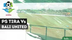 PS Tira berhasil menaklukkan Bali United dengan skor 2-1 dalam lanjutan Gojek Liga 1 2018 bersama Bukalapak.