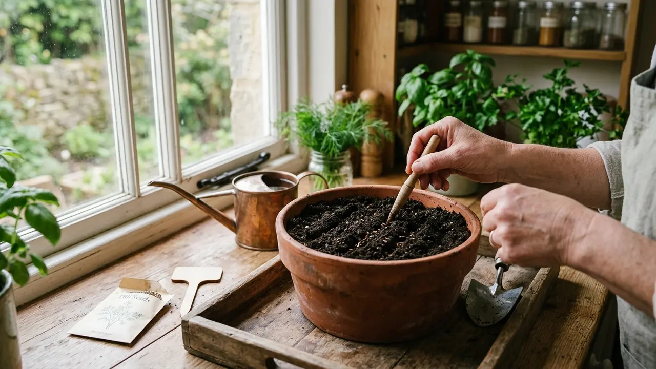 Cara Menanam Daun Dill di Pot dari Benih untuk Kebun Dapur