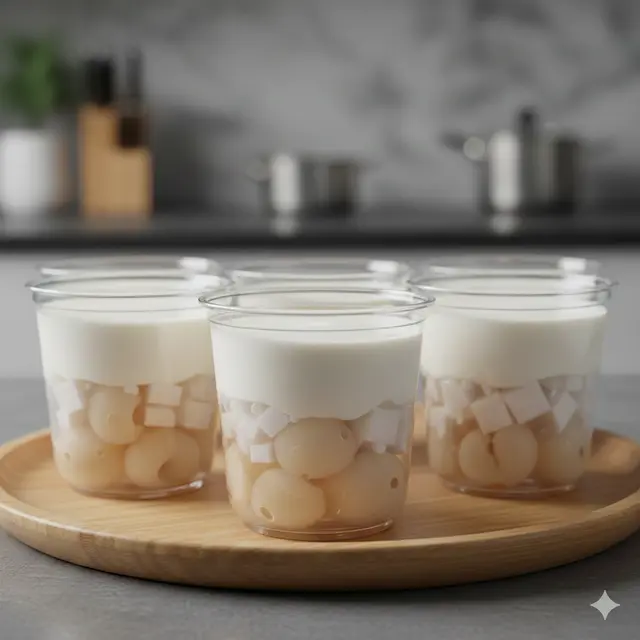 Resep Puding Kelengkeng (Foto: Gemini AI)