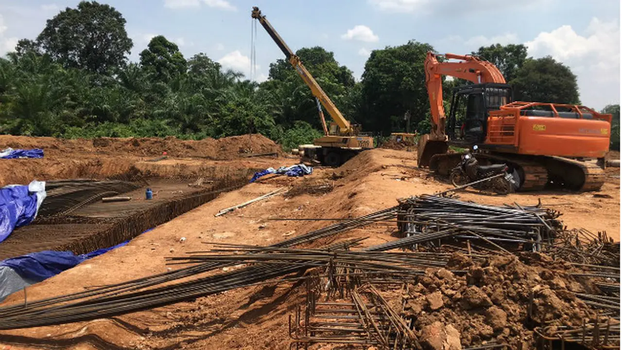 Jembatan di Lampung Tengah